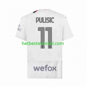 AC Milan Christian Pulisic 11 Voetbalshirts Uit 2023-24
